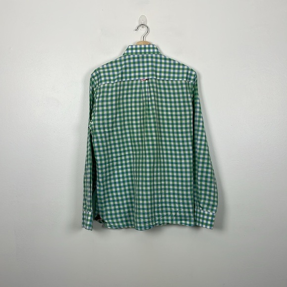 Stone Rose Plaid Long Sleeve Mens Shirt Button Down Size 3 Checkered Business - Picture 4 of 8